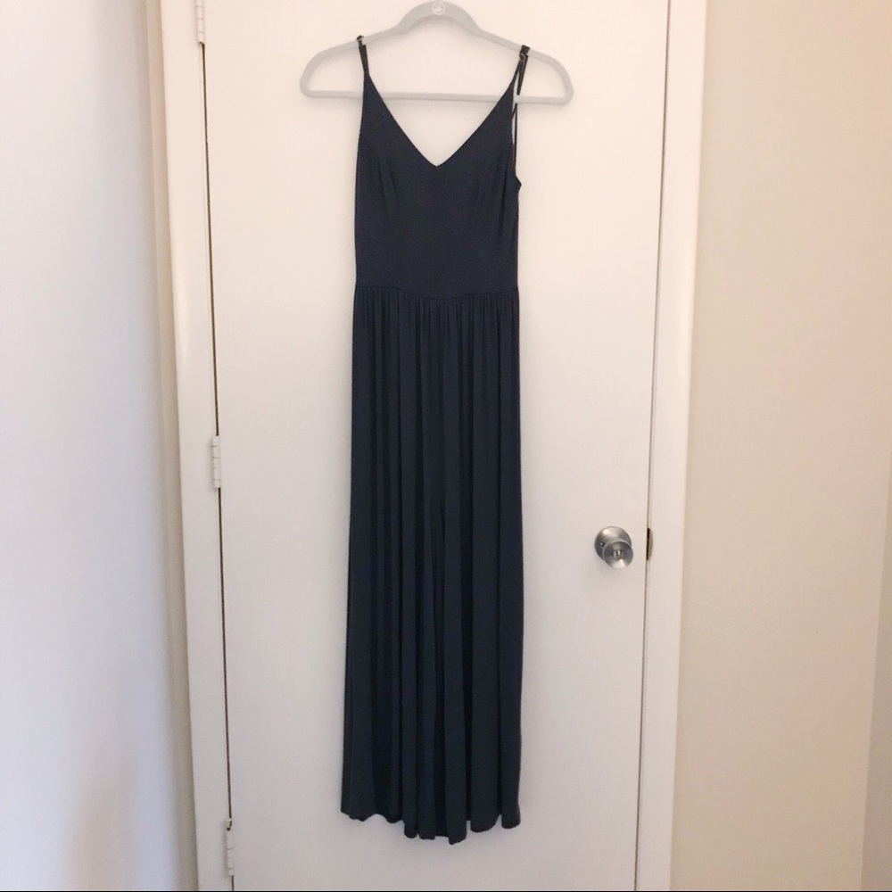 Dry Goods low-back jumpsuit
